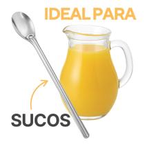 Colher para suco 20 cm aplha premium Colher para suco 20 cm aplha premium