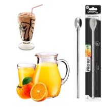 Colher para suco 30cm - 2 und