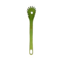 Colher Pegador De Macarrão Nylon Talher Utensílio Verde 28Cm