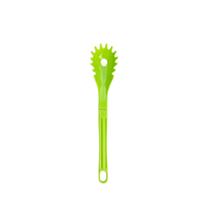 Colher Pegador De Macarrão Nylon Talher Utensílio Verde 28Cm