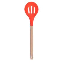 Colher Perfurada para Arroz Silicone Bambu 32cm
