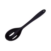 Colher Perfurada Silicone 27cm Preto Weck CÓD. 5029