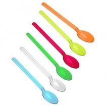 Colher Piccolo Colorida Sortida 100 unidades - Plastilânia