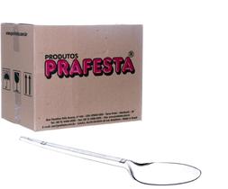 Colher Plástica Refeição Cristal Com 1000 Unidades Prafesta Colher Plástica Refeição Cristal Com 1000 Unidades Prafesta