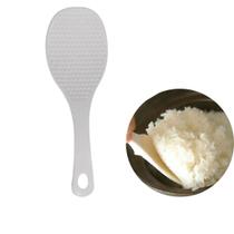 Colher Plástico Branco Panela Elétrica Antiaderente