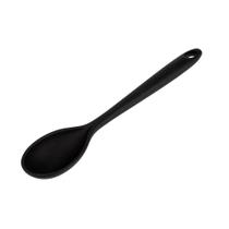 Colher Profissional Silicone Preta 36Cm - Weck