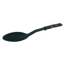 Colher Rasa de Plástico Preto Cozinha 30cm Colher Rasa de Plástico Preto Cozinha 30cm