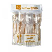 Colher Refeição Leve Cristal 15,7cm 50 unid