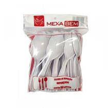 Colher Refeição Master Branca 15,5cm 50 Unid Colher Refeição Master Branca 15,5cm 50 Unid
