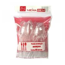 Colher Refeição Master Cristal 15,5cm 50 unid Colher Refeição Master Cristal 15,5cm 50 unid