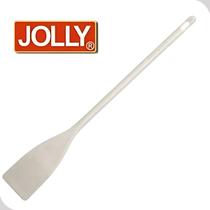 Colher Remo Reta Pá Caldeirão Nylon Industrial 73cm Cozinha