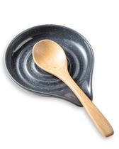 Colher Rest LAUCHUH Ceramic para fogão cinza escuro Colher Rest LAUCHUH Ceramic para fogão cinza escuro