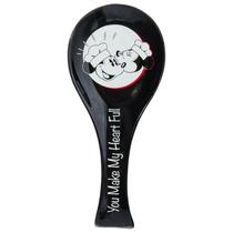 Colher Rest Silver Buffalo Mickey e Minnie Ceramic Colher Rest Silver Buffalo Mickey e Minnie Ceramic