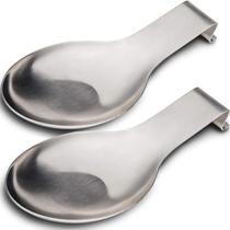 Colher Rest VanlonPro com acabamento escovado em aço inoxidável 25x9cm Colher Rest VanlonPro com acabamento escovado em aço inoxidável 25x9cm