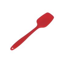 Colher Reta de Silicone Vermelho 27 Cm - Allmix