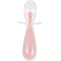 Colher Silicone Com Protetor Rosa Buba