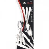 Colher Simonaggio Cha Moniz 6 Pecas Inox 1703/6