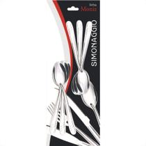 Colher Simonaggio Cha Moniz 6Pecas Inox 1703/6 Colher Simonaggio Cha Moniz 6Pecas Inox 1703/6