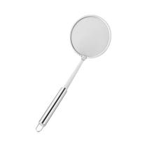 Colher Skimmer De Aço Inoxidável 304 Com Filtro De Malha Fina Para Óleo E Espuma, Utensílio De