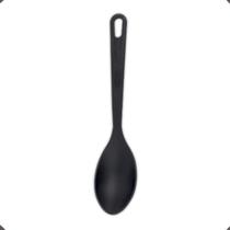 Colher Smart Preta Utensílio Resistente e Ideal para Cozinhar com Estilo