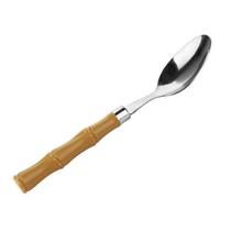 Colher Sobremesa Bambu 6 Peças Colher Sobremesa Bambu 6 Peças