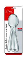 Colher Sobremesa Classic 3 Peças Class Home
