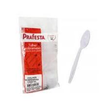 Colher sobremesa cristal c/50 - prafesta