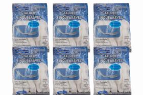 Colher sobremesa inquebravel com 300 unidades