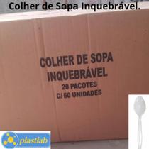 Colher sopa/refeição inquebravel