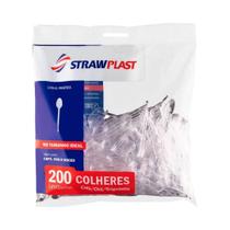 Colher strawplast mini cafe cristal csc633/231 200un
