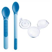 Colher Termossensiveis Mam Azul Muda de Cor