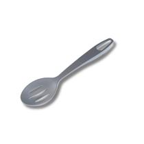 Colher Vazada Supreme Cinza 100 Nylon Utensílio Cozinha Colher Vazada Supreme Cinza 100 Nylon Utensílio Cozinha