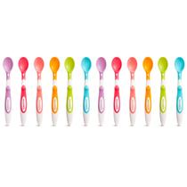 Colheres de bebê Munchkin Soft Tip, sem BPA, pacote com 12 Colheres de bebê Munchkin Soft Tip, sem BPA, pacote com 12