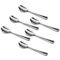 Colheres de café expresso Demitasse Wesdxc56, conjunto de 6 em aço inoxidável Colheres de café expresso Demitasse Wesdxc56, conjunto de 6 em aço inoxidável