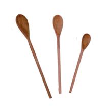 Colheres de madeira com acabamento de polimento tamanho G,P,M - No Limite Colheres de madeira com acabamento de polimento tamanho G,P,M - No Limite