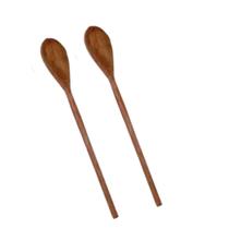 Colheres de madeira durável acabamento polimento natural G - No Limite Colheres de madeira durável acabamento polimento natural G - No Limite