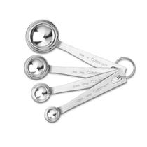Colheres de medição Cuisinart CTG-00-SMP em aço inoxidável, conjunto de 4 Colheres de medição Cuisinart CTG-00-SMP em aço inoxidável, conjunto de 4