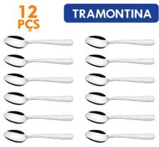 Colheres de Mesa/Sopa Tramontina Búzios em Aço Inox - 12 peças