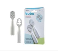 Colheres De Treinamento Para Alimentação Do Bebê Cinza Buba Colheres De Treinamento Para Alimentação Do Bebê Cinza Buba