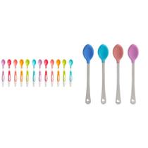 Colheres infantis Munchkin Soft Tip (12 unidades) e White Hot (pacote com 4) Colheres infantis Munchkin Soft Tip (12 unidades) e White Hot (pacote com 4)