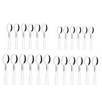 Colheres Mesa Sobremesa Cha Cafe Colher Inox Toronto 24un