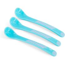 Colheres Soft 3und Azul Pastel +4m Twistshake