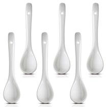 Colherzinha de Café em Porcelana Branca - Finger food - 6 peças Colherzinha de Café em Porcelana Branca - Finger food - 6 peças