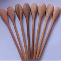 Colherzinha De Pau(madeira) Kit C/50unid. Lembrancinha Chá De Panela, Cha De Cozinha E Chá Bar