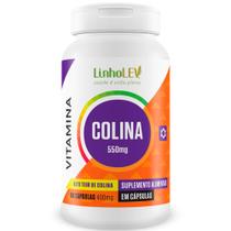 Colina Vitamina B8 - 60 cápsulas - LinhoLev