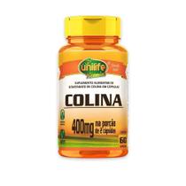 Colina Vitamina B8 Unilife 400mg 60 cápsulas