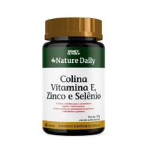 Colina + Vitamina E, Zinco E Selênio 30 Caps Nature Daily