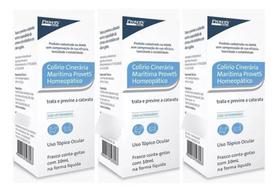 Colírio Cinerária Marítima Homeopático 10ml Provets - 3 Unid