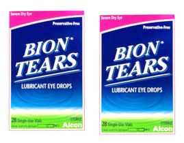 Colírio Lubrificante Bion Tears 0,4 ml 28 Unidades 2 Pacotes Colírio Lubrificante Bion Tears 0,4 ml 28 Unidades 2 Pacotes