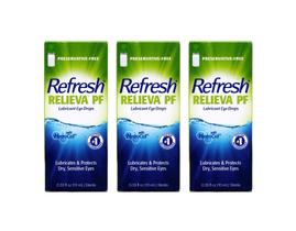 Colírio Lubrificante Refresh RELIEVA Sem Conservantes 10 ml - 3 Unidades Colírio Lubrificante Refresh RELIEVA Sem Conservantes 10 ml - 3 Unidades